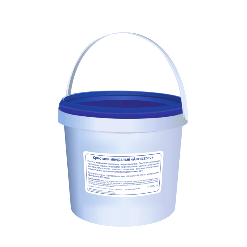 Кристали мінеральні "Антистрес", 4200 гр (9938115972398)